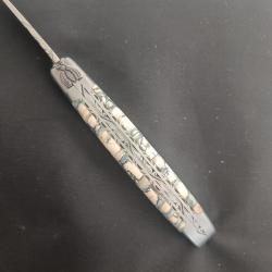 Superbe laguiole manche ivoire de mammouth