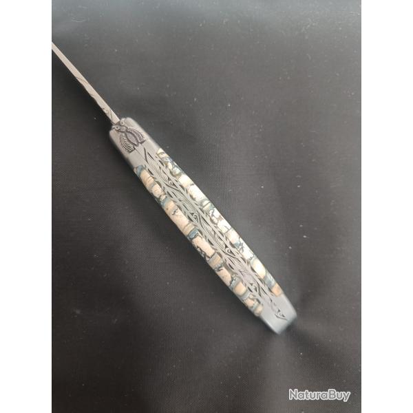 Superbe laguiole manche ivoire de mammouth