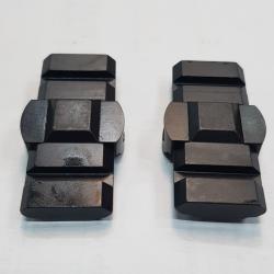 EMBASE BURRIS 2 PIECES POUR RUGER R1 77/22 77/44 REDHAWK