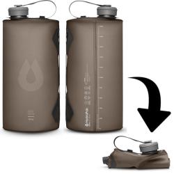 R&eacute;servoir souple Hydrapak Seeker 2L gris fonc&eacute;