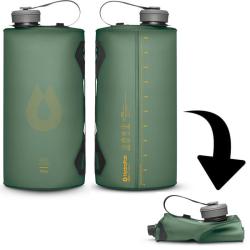 R&eacute;servoir souple Hydrapak Seeker 2L vert fonc&eacute;