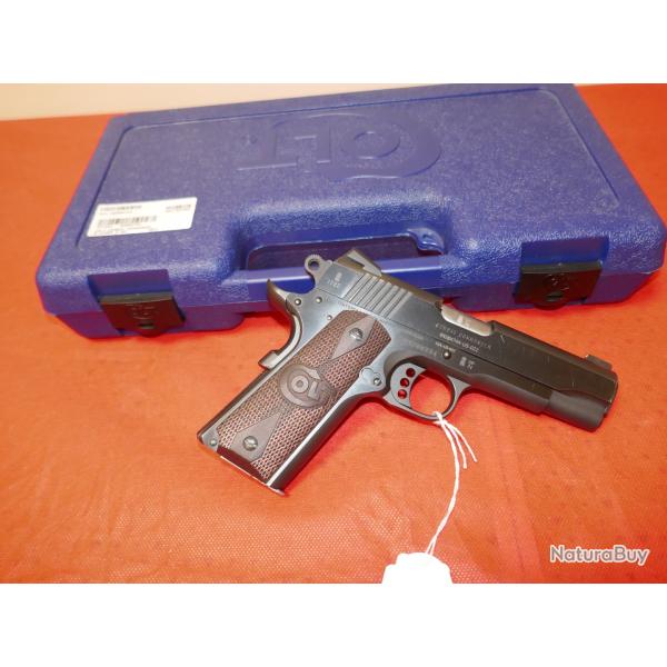 Pistolet COLT 1911 COMMANDER en 9x19mm canon de 4.25"