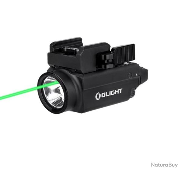 Olight Baldr Mini | Lampe tactique militaire puissante laser vert Black