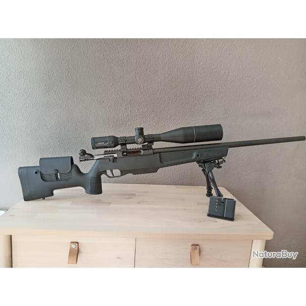 Carabine SigSauer SSG 3000 a vendre.Tr�s belle �tat , dot� d'une lunette Hawke Sidewinder 8x32 56.