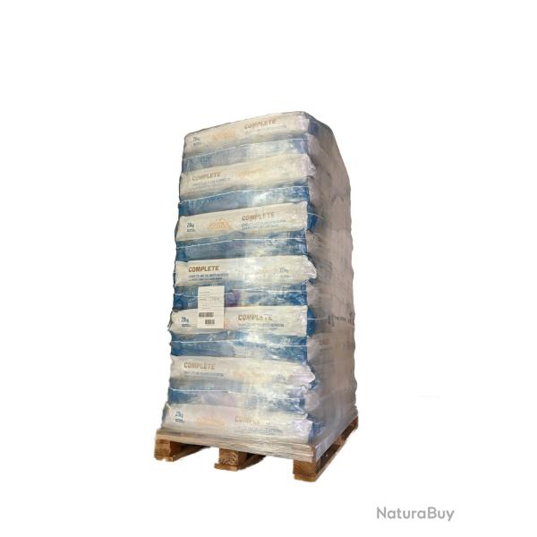 Palette de 39 sacs de croquette chien Divinus Complete 20kg