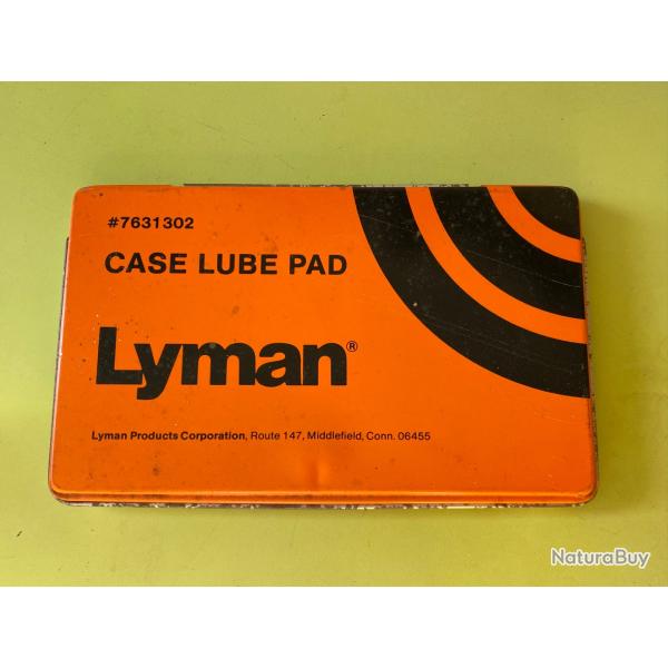 case lube pad lyman Neuf