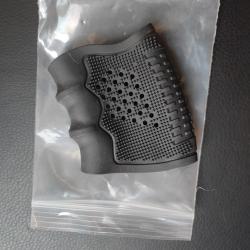 Poign&eacute;e caoutchouc antid&eacute;rapant pour pistolet