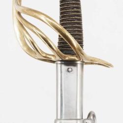 SABRE TROUPE CAVALERIE DES DRAGONS MOD&Egrave;LE 1854 Mre ARMES CHATELLERAULT 1880 - FRANCE SECOND EMPIRE