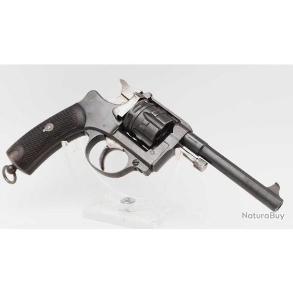 REVOLVER MOD�LE 1892 FABRICATION CIVIL G.J. � SAINT-�TIENNE CALIBRE 8x27R / 8MM 92 - France XIX� Cat