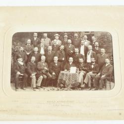 Photographie Professeurs &Eacute;cole Alsacienne Paris Classe 1894-95 Jules David