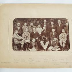 Photographie &Eacute;cole Alsacienne Paris Classe 1894-95 Jules David