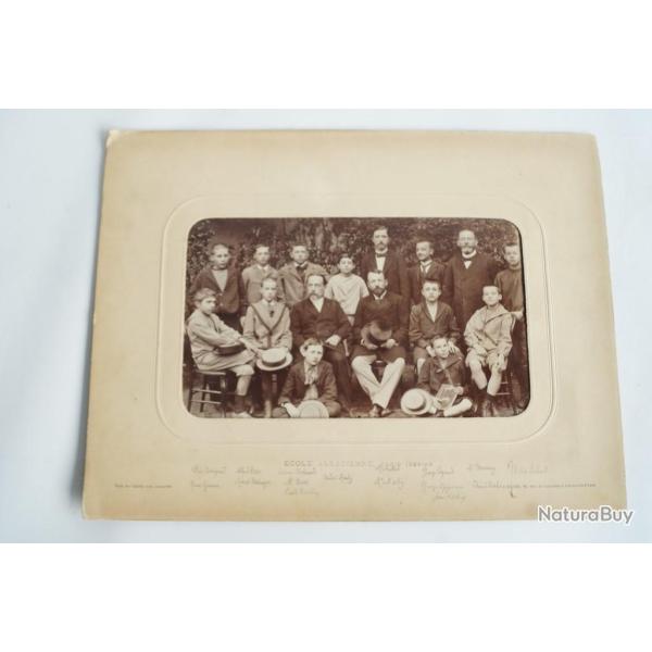 Photographie �cole Alsacienne Paris Classe 1894-95 Jules David