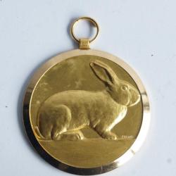 M&eacute;daille Lapin Cuniculture Paul Kramer