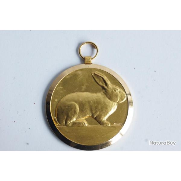 M�daille Lapin Cuniculture Paul Kramer