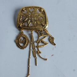 CHRISTIAN LACROIX Broche Bijoux vintage
