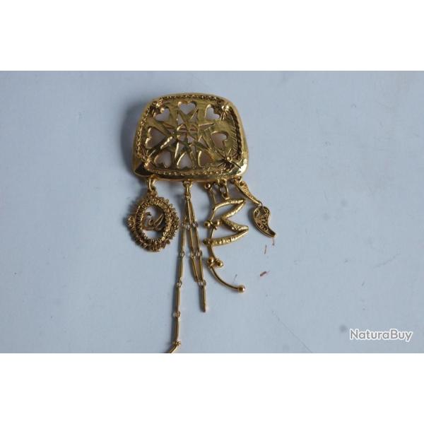CHRISTIAN LACROIX Broche Bijoux vintage