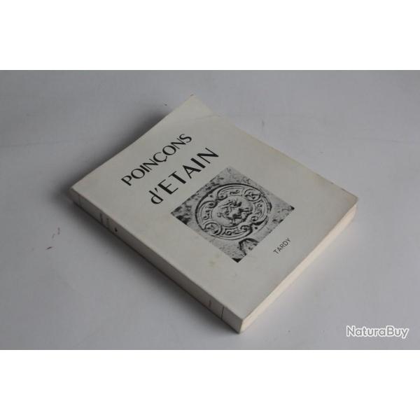 Livre Poin�ons d'�tain fran�ais Tardy