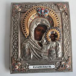 Ic&ocirc;ne orthodoxe russe Notre-Dame de Kazan