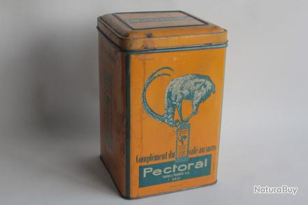 Boîte à Bijoux Ancienne En Métal Lithographié – Motif Oiseaux – Avec Couvercle