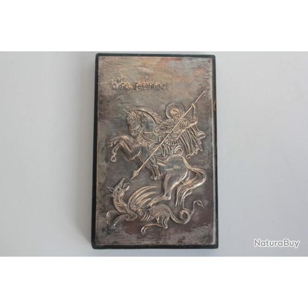 Ic�ne orthodoxe Saint Georges terrassant le dragon