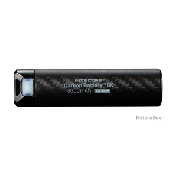 Batterie externe en carbone 6K - 6000mAh Nitecore