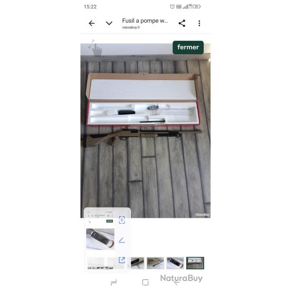 fusil a pompe winchester sxp xtrem defender rifled dark earth