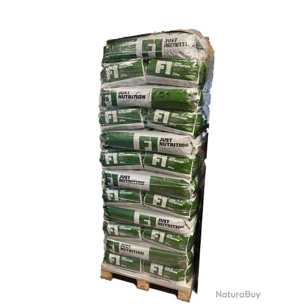 Palette de 36 sacs de croquette chien F1 20kg