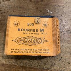 BOURRES GEVELOT PAPIER FEUTRE  CAL 16 N 7