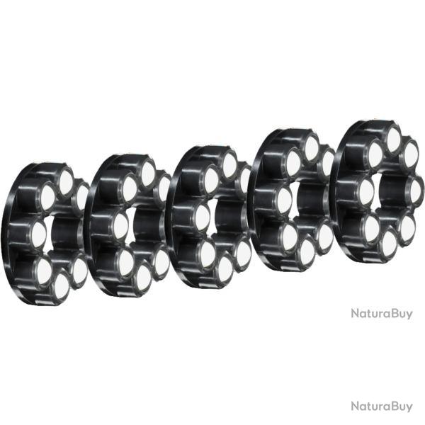 Lots de 5 Barillets Ruger Super Hawk