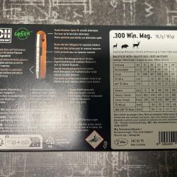 RWS .300WIN MAG 10.7G DRIVEN HUNT GREEN SANS PLOMB BTE 18