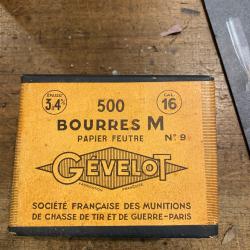 BOURRES GEVELLOT CALIBRE 16  N 9