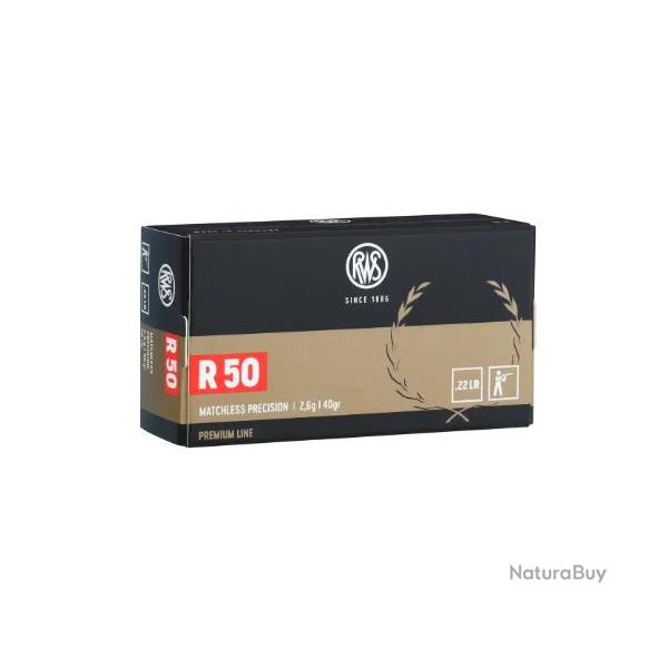 Munitions 22Lr RWS R50 par 500