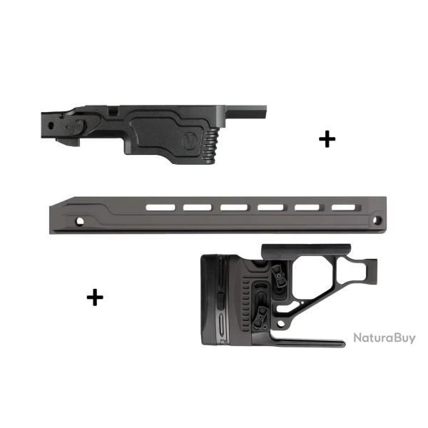 Kit Droitier Vision pour Sig 200STR / G 3000 - (Partie centrale + Crosse + GM Medium Competition G2)