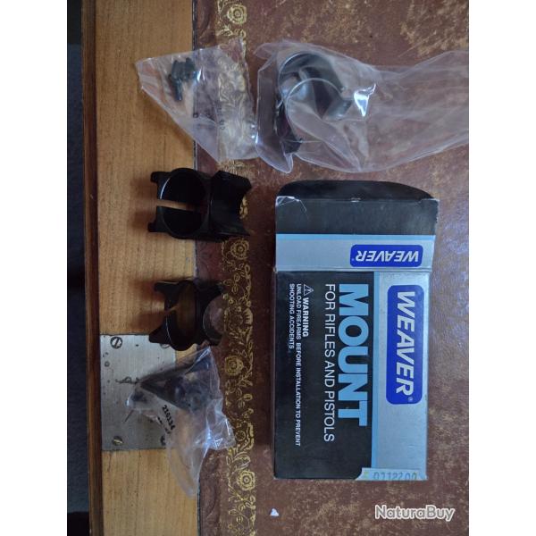 paire de colier weaver USA 1 pouce