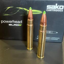 Balles SAKO POWERHEAD BLADE 9,3x62 14,9g/230gr boite de 20