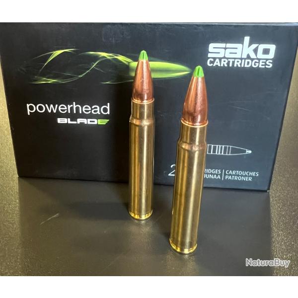 Balles SAKO POWERHEAD BLADE 9,3x62 14,9g/230gr boite de 20