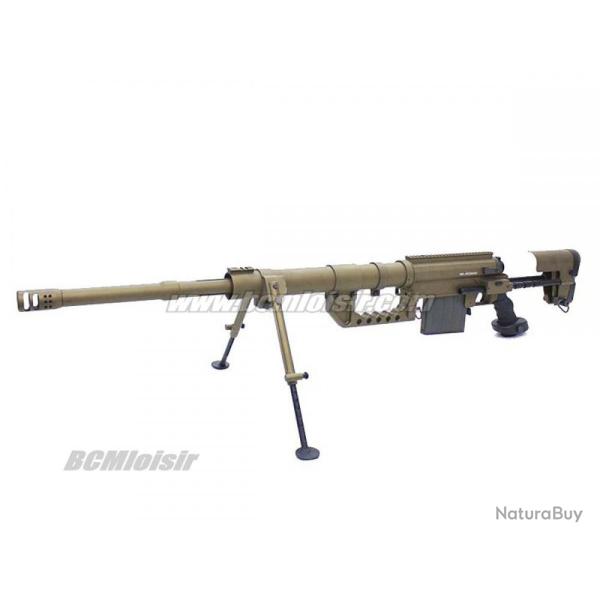 Sniper Cheytac M200 Tan Spring Aluminium et Fibre en Mallette ABS