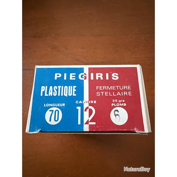 Collector vintage 25 cartouches 12/70 plombs 6