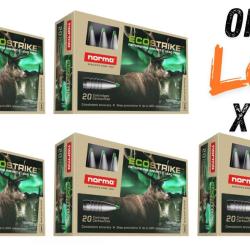 Lot munitions Norma Ecostrike 250g - Cal. 9.3x62 - X100 munitions