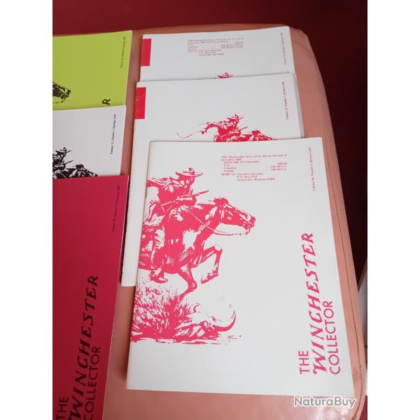 Lot de  7  revues US :The Winchester collector