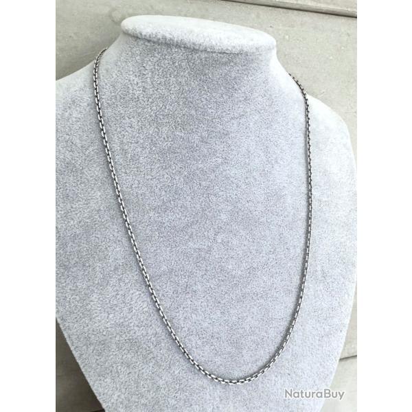 Chaine en argent - homme - 54 cm - neuve - Be Lost - homme ou adolescent
