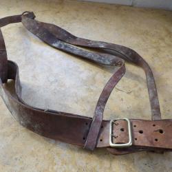 ceinturon officier + rare brellage de combat d'achat perso premi&egrave;re seconde guerre mondiale ww1 ww2