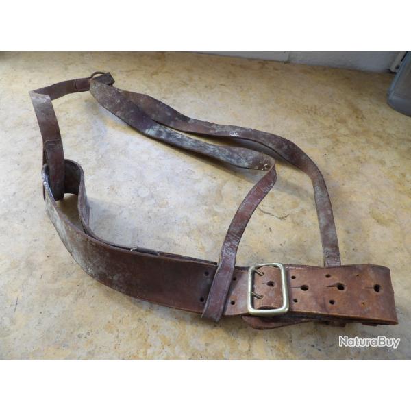 ceinturon officier + rare brellage de combat d'achat perso premi�re seconde guerre mondiale ww1 ww2