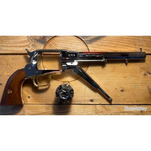 F.LLI PIETTA 1858 TEXAS NICKEL CAL.44 POUDRE NOIRE