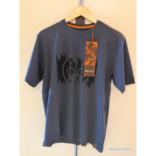 tee shirt  beretta gris