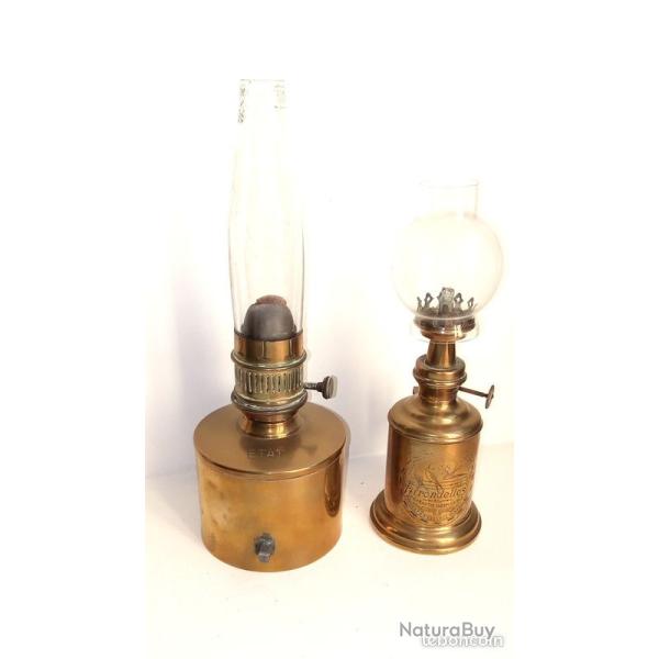 ancienne lampe mural SNCF