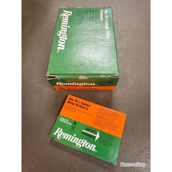 1000 AMORCES large rifle de marque remington N�9 1/2