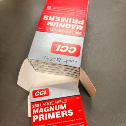 1000 AMORCES LARGE RIFLE MAGNUM CCI REF 250