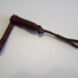 militaria ww1 dragonne cuir  de revolver 1873/1892 poilu 14/18