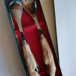 couvert &agrave; salade pattes de chevreuil